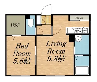 GAIM【1階】の間取り