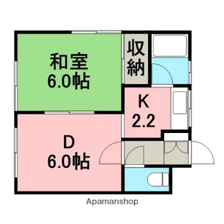 前田ハウス【1階】の間取り