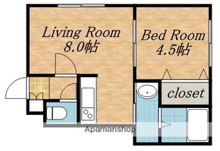 サンクレスト発寒中央【3階】の間取り