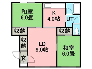 コーポアピア【202号室】の間取り