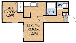 サンタの館2【2階】の間取り