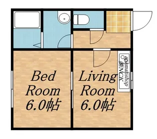 TーPRIME【201号室】の間取り