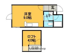 マイハウス前田Ⅰ【103号室】の間取り