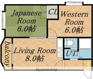 サンシャイン琴似【3階】の間取り