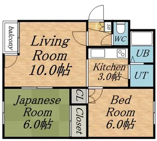 アルピナ24【3階】の間取り
