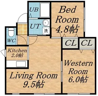 BMハウス【3階】の間取り