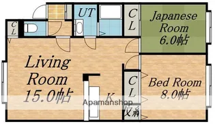 ヴィラレインボウ【2階】の間取り