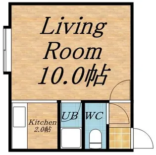 ステージイン西町【205号室】の間取り