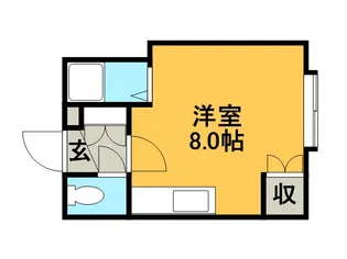 ドリームロード【202号室】の間取り