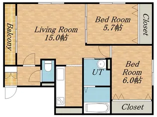 フェアリーヒル【301号室】の間取り