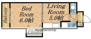 ボアドール15【4階】の間取り