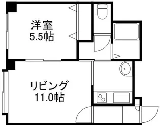 カナディアンホームビル【402号室】の間取り