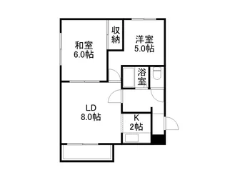 セピア発寒中央公園【401号室】の間取り