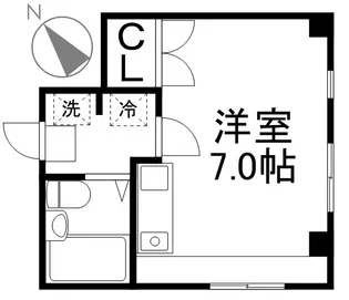 サンハイム【103号室】の間取り