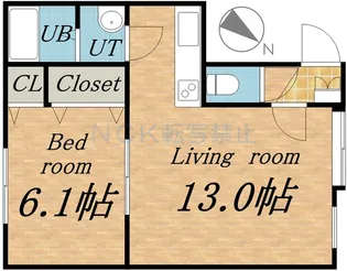 LOFTY811【2階】の間取り