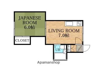 リベルタ発寒【201号室】の間取り