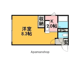 フライングブリック2002【1階】の間取り