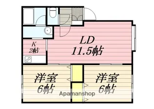 OZ・Ⅰ【201号室】の間取り