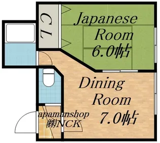 第2いろはマンション【207号室】の間取り