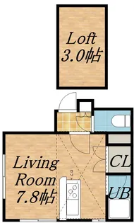 ルミエールセゾン【1階】の間取り