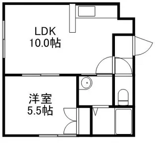 メルカード宮の沢【2階】の間取り