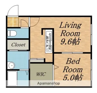 METEO(メテオ)【4階】の間取り