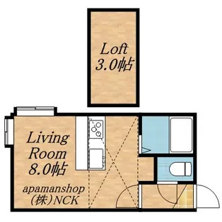 ソニア琴似【204号室】の間取り
