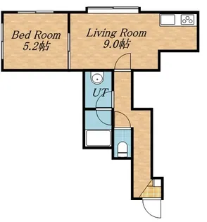 ルポ・プルミエール【205号室】の間取り