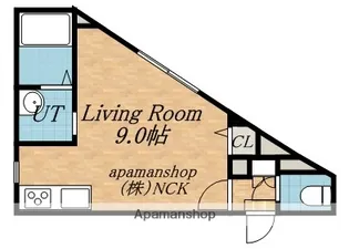 ミリオネールⅡ【3階】の間取り