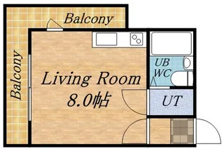 ドミニオン琴似【301号室】の間取り