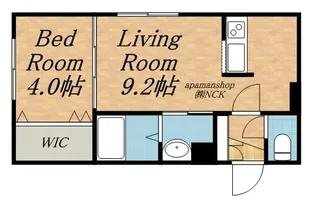 Platine【4階】の間取り