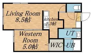 フォレストヒルズA【0205号室】の間取り