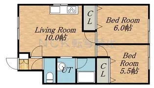 スウィート・キャンディ【2階】の間取り