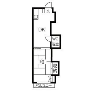 メゾン16【0213号室】の間取り