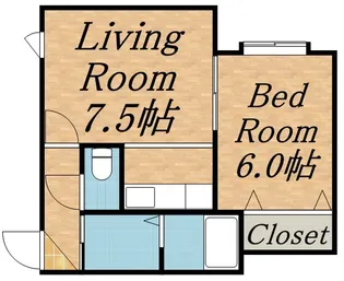 カーサ・シオン【103号室】の間取り