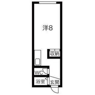 サンローム【4階】の間取り