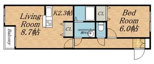 プレアデス【4階】の間取り