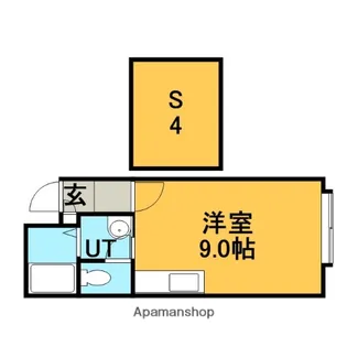 マイハウス前田Ⅱ【2階】の間取り