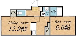 宮の沢2条館【0102号室】の間取り
