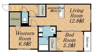 COMSAP24 GRAND STAGE【1階】の間取り