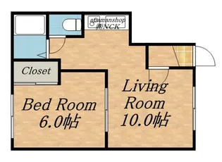 野口マンション【205号室】の間取り