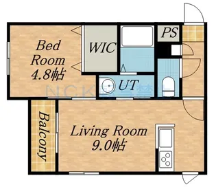 NINA【4階】の間取り