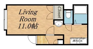 メゾンジルエット【2階】の間取り