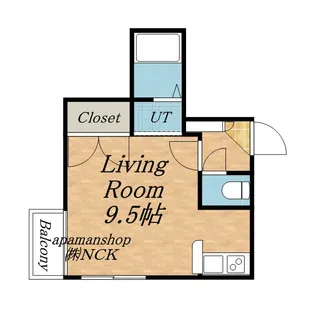 カステロ・デル・ソレ【3階】の間取り