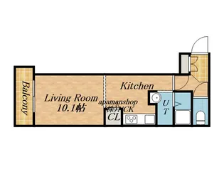 パークサイドふる里【2階】の間取り