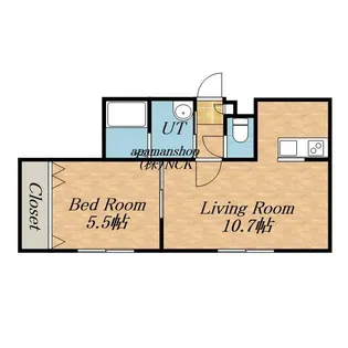 DOLCE VITA【3階】の間取り