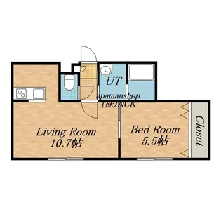 DOLCE VITA【3階】の間取り