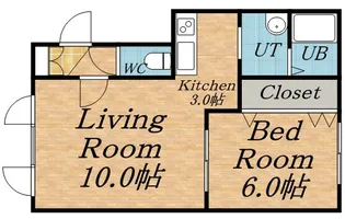 アベイユ35【0102号室】の間取り