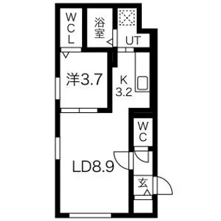 ELM GARDENⅡ【3階】の間取り