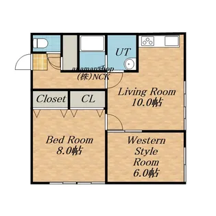 コーポ好記【202号室】の間取り